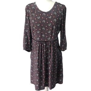 gaia midi dress astr the label Gaia Floral Burnout Midi Dress